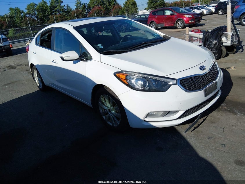 2014 KIA FORT EX | KNAFX4A84E5199997 | UPCARS