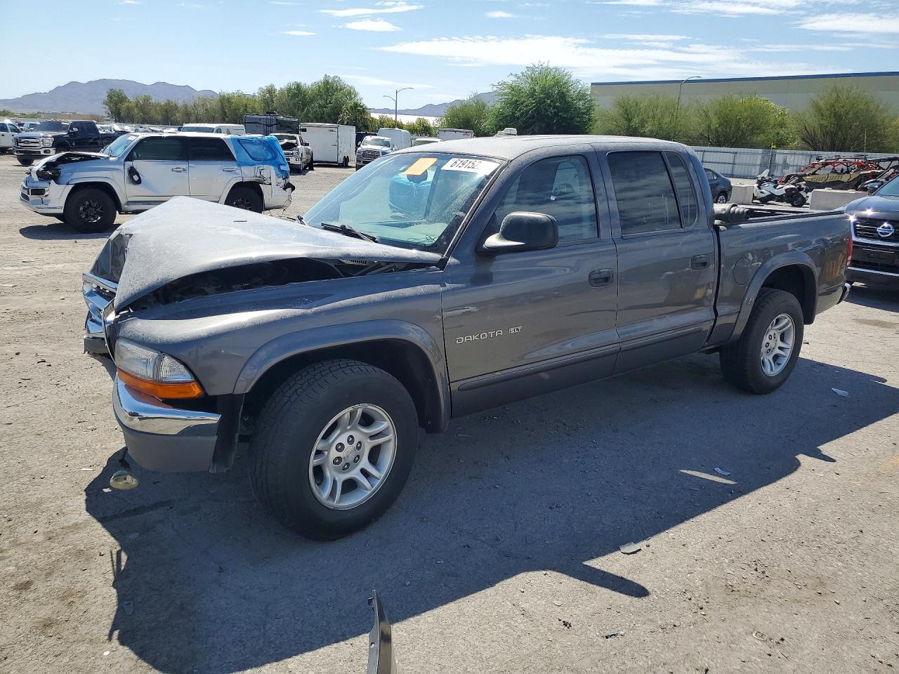 2002 DODGE DAKOTA QUAD SLT | 1B7HL48N82S660764 | UPCARS