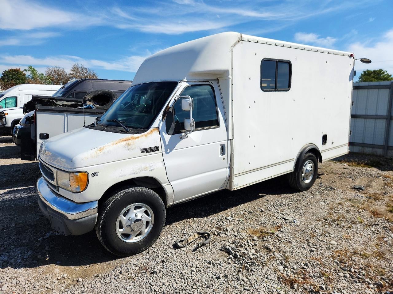 2000 FORD ECONOLIN E350 SUPER DUTY CUTAWAY VAN | 1FDSE35L1YHB88163 | UPCARS