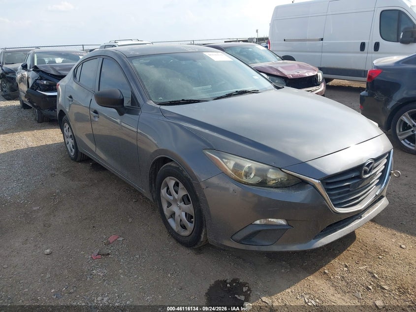 2014 MAZDA MAZDA3 I SPORT | JM1BM1U73E1142905 | UPCARS