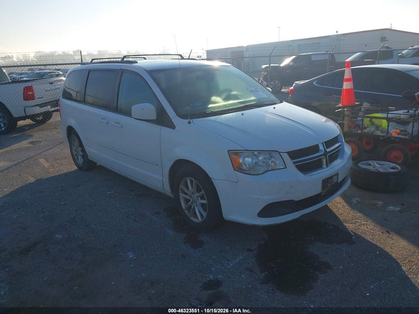 2016 DODGE GRAND CARAVAN SXT | 2C4RDGCG3GR255853 | UPCARS
