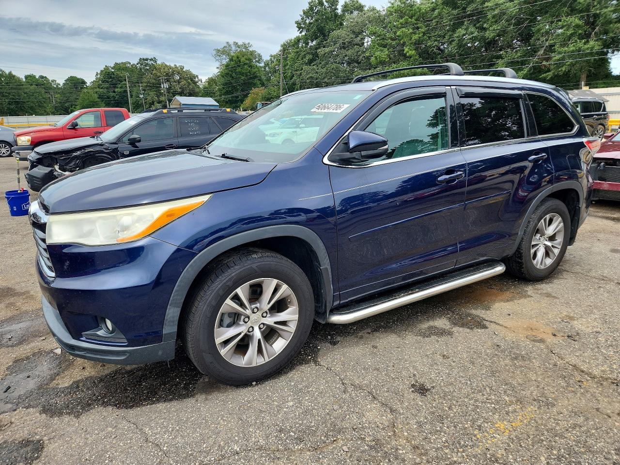 2014 TOYOTA HIGHLANDER XLE | 5TDJKRFH0ES024965 | UPCARS