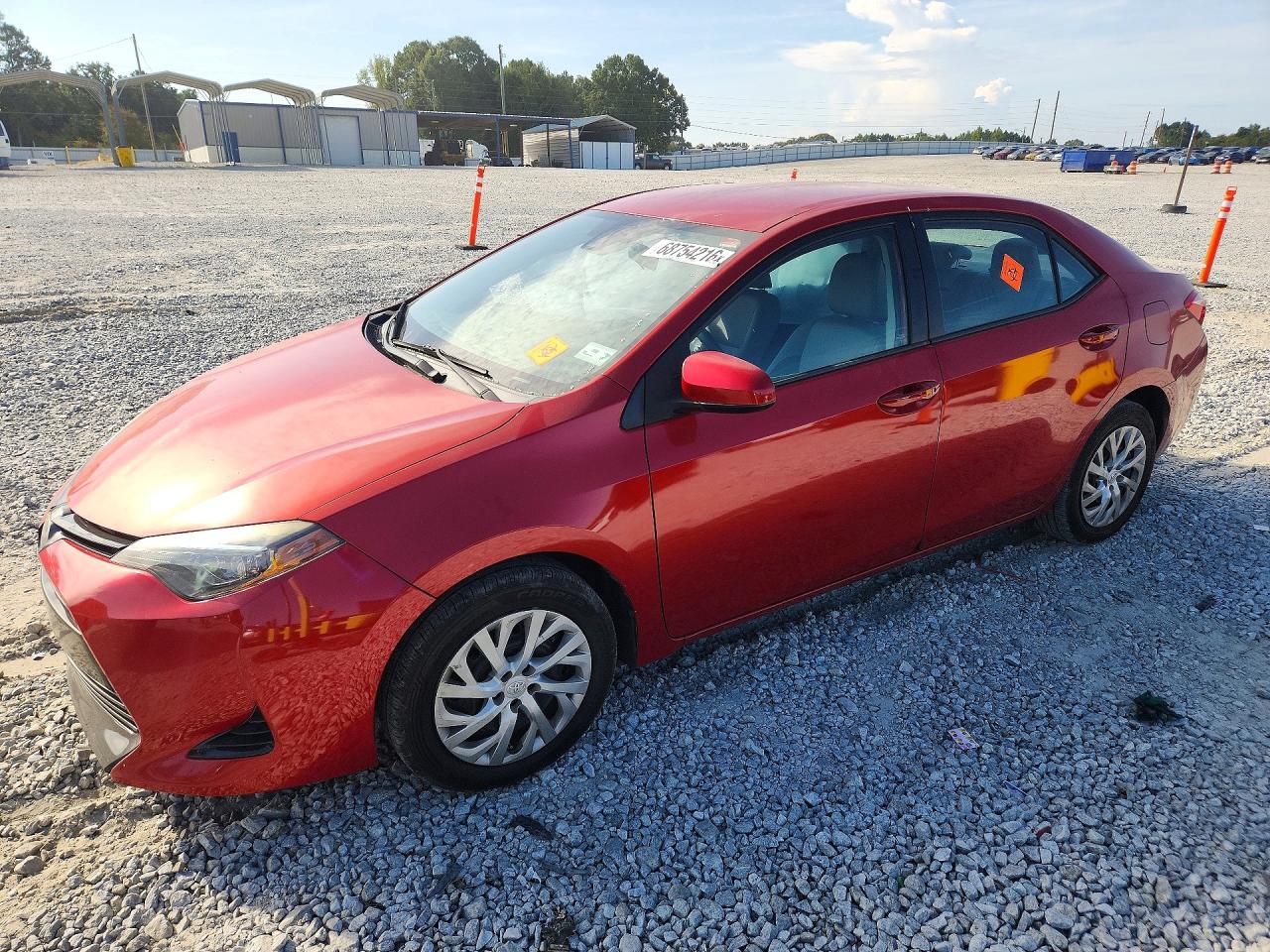 2017 TOYOTA COROLLA LE | 5YFBURHE6HP727808 | UPCARS