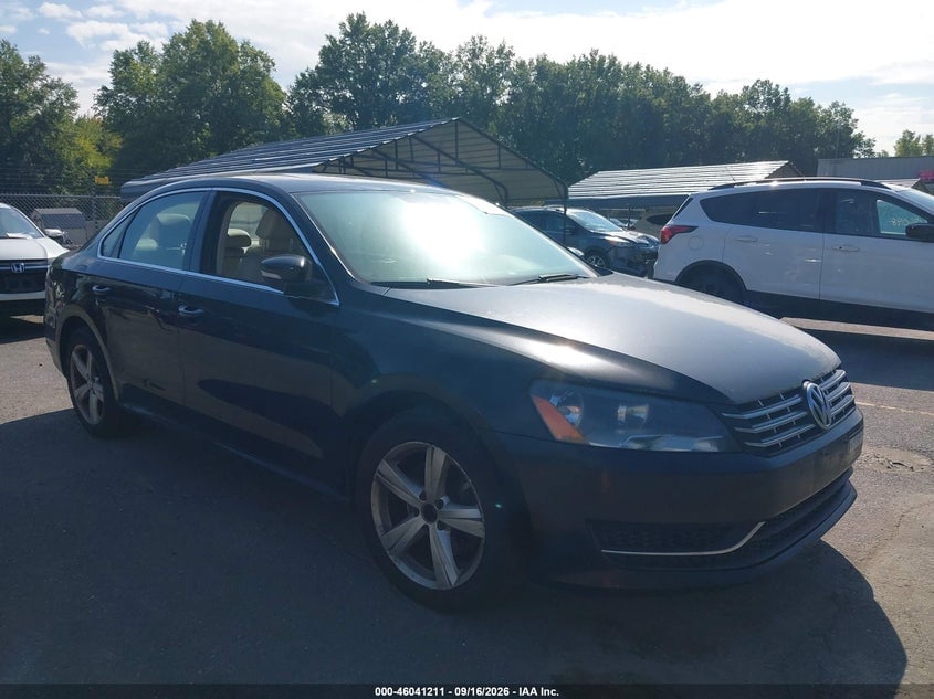 2013 VOLKSWAGEN PASSAT 2.0L TDI SE | 1VWBN7A34DC061039 | UPCARS