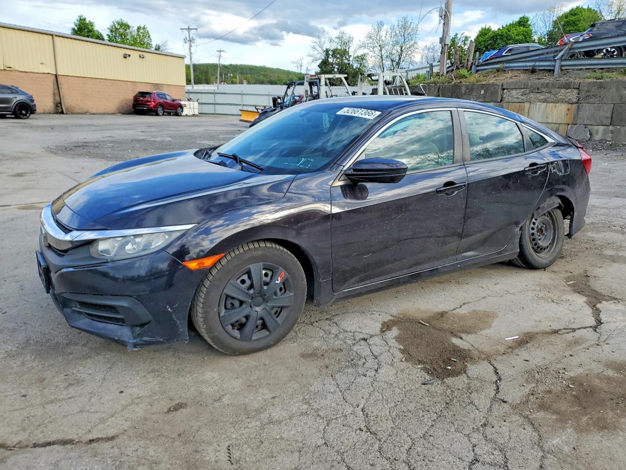 2018 HONDA CIVIC LX | 2HGFC2F52JH552503 | UPCARS