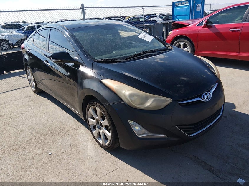 2013 HYUNDAI ELANTRA LIMITED | KMHDH4AE2DU765118 | UPCARS