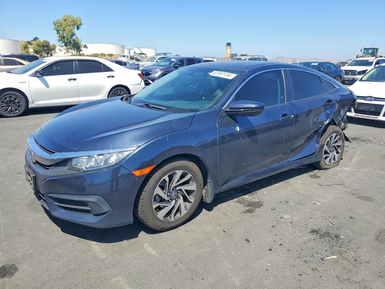 2016 HONDA CIVIC EX | 19XFC2F76GE002791 | UPCARS