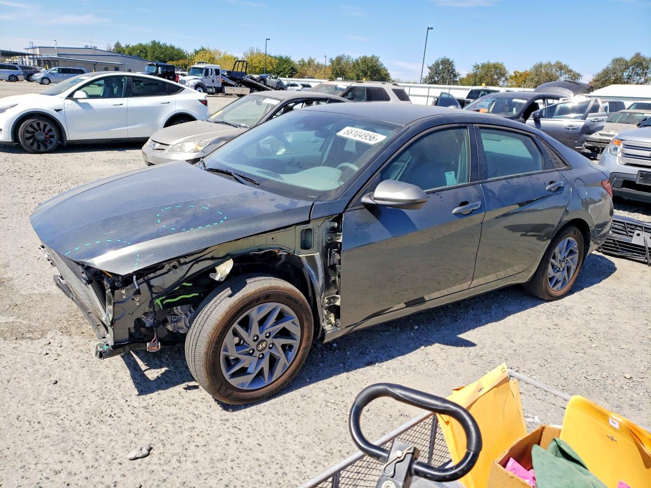 2026 HYUNDAI ELANTRA BLUE | KMHLM4DJ1TU185115 | UPCARS
