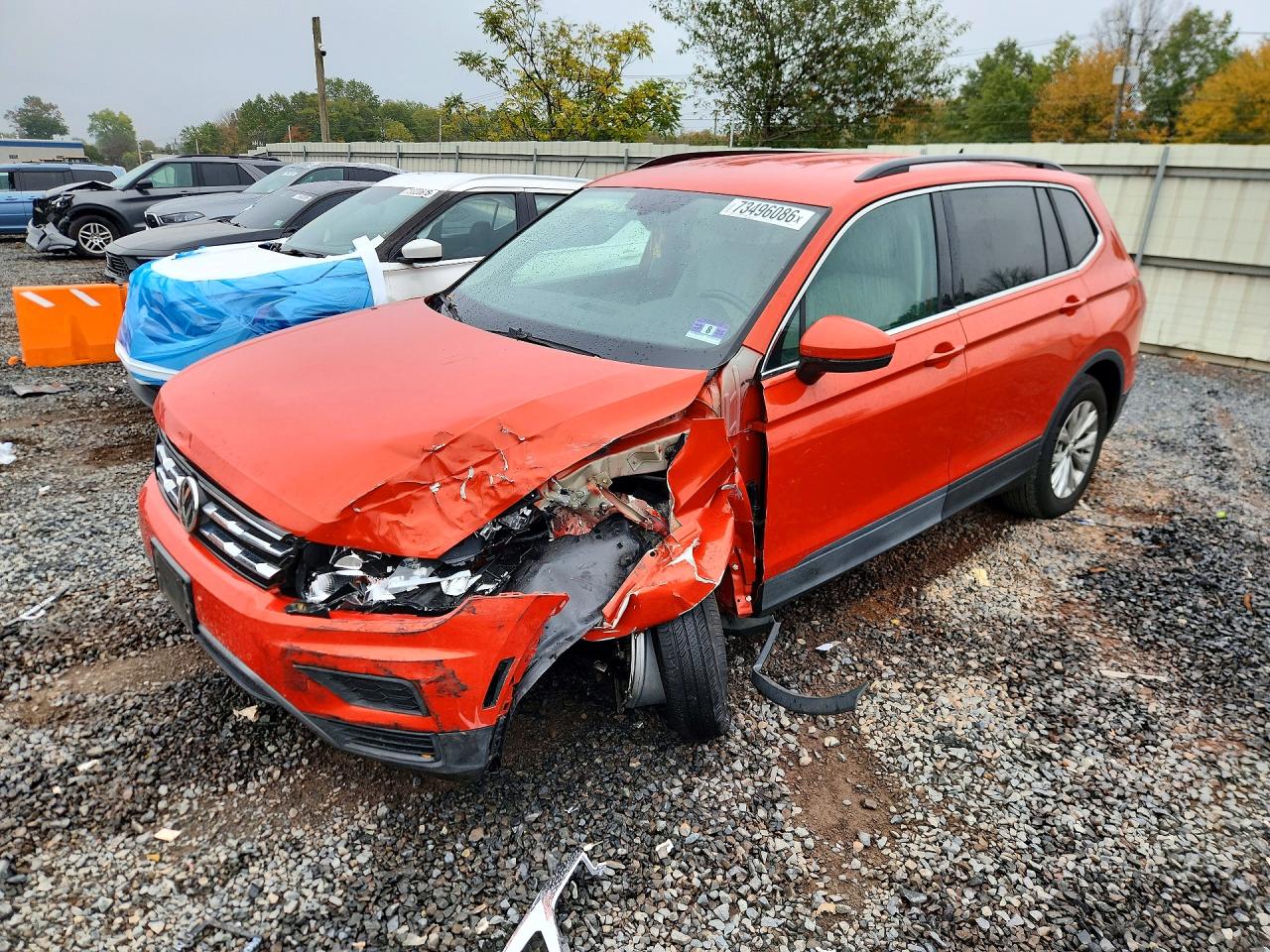 2019 VOLKSWAGEN TIGUAN SE | 3VV2B7AX2KM138213 | UPCARS
