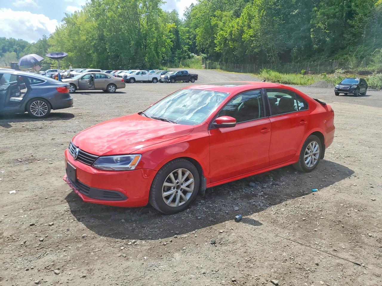 2012 VOLKSWAGEN JETTA SE | 3VWDP7AJ1CM358199 | UPCARS