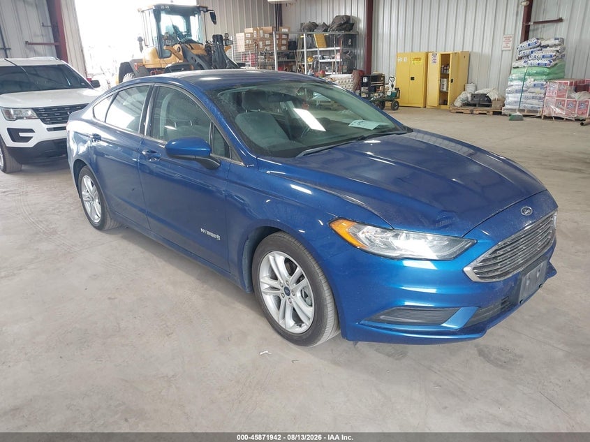 2018 FORD FUSION HYBRID S | 3FA6P0UU0JR282103 | UPCARS