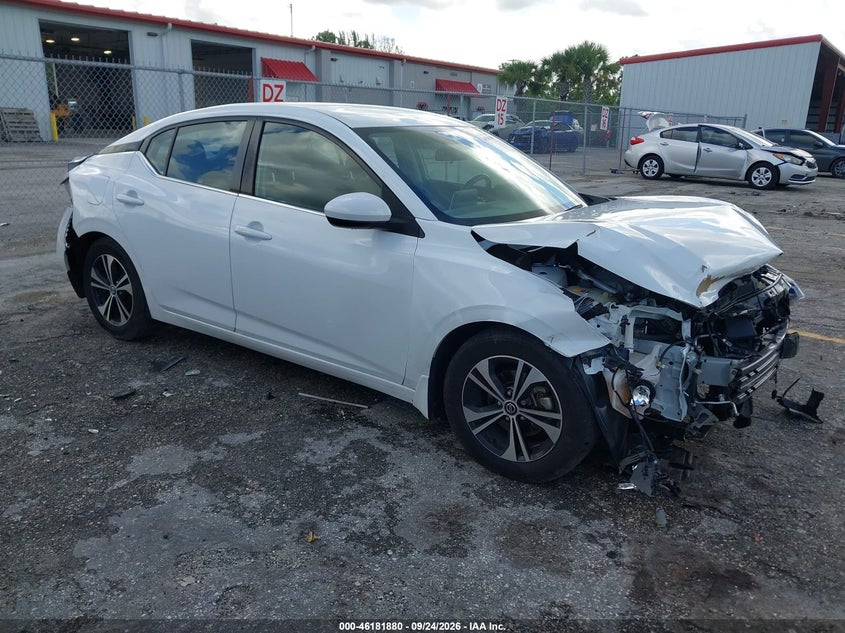 2022 NISSAN SENTRA SV XTRONIC CVT | 3N1AB8CV8NY307081 | UPCARS