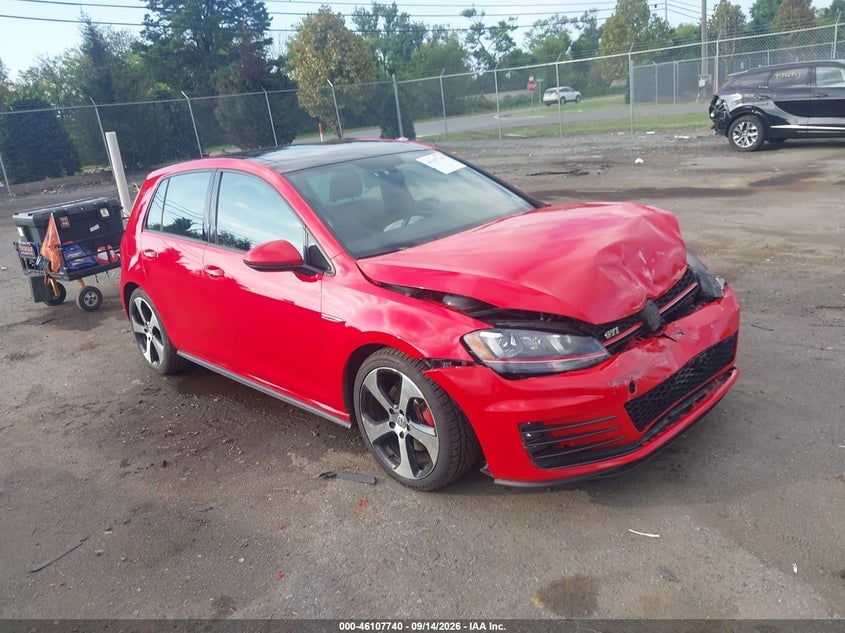 2015 VOLKSWAGEN GOLF GTI 2.0T SE 4-DOOR | 3VW4T7AU5FM006379 | UPCARS
