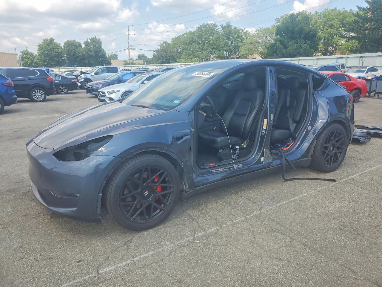 2022 TESLA MODEL Y | 7SAYGDEF2NF399024 | UPCARS