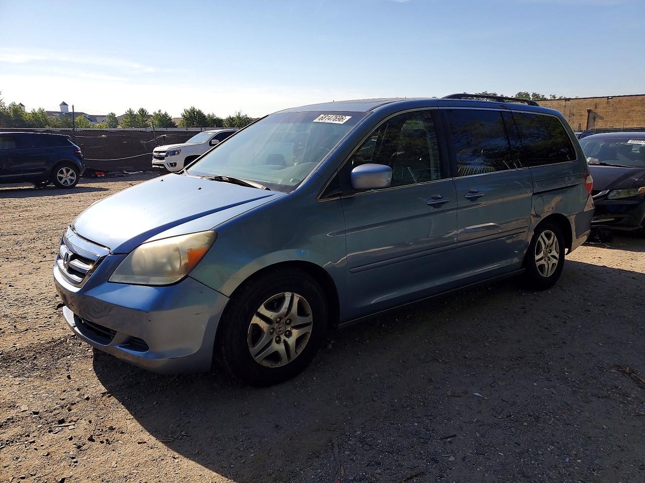 2007 HONDA ODYSSEY EXL | 5FNRL387X7B107425 | UPCARS