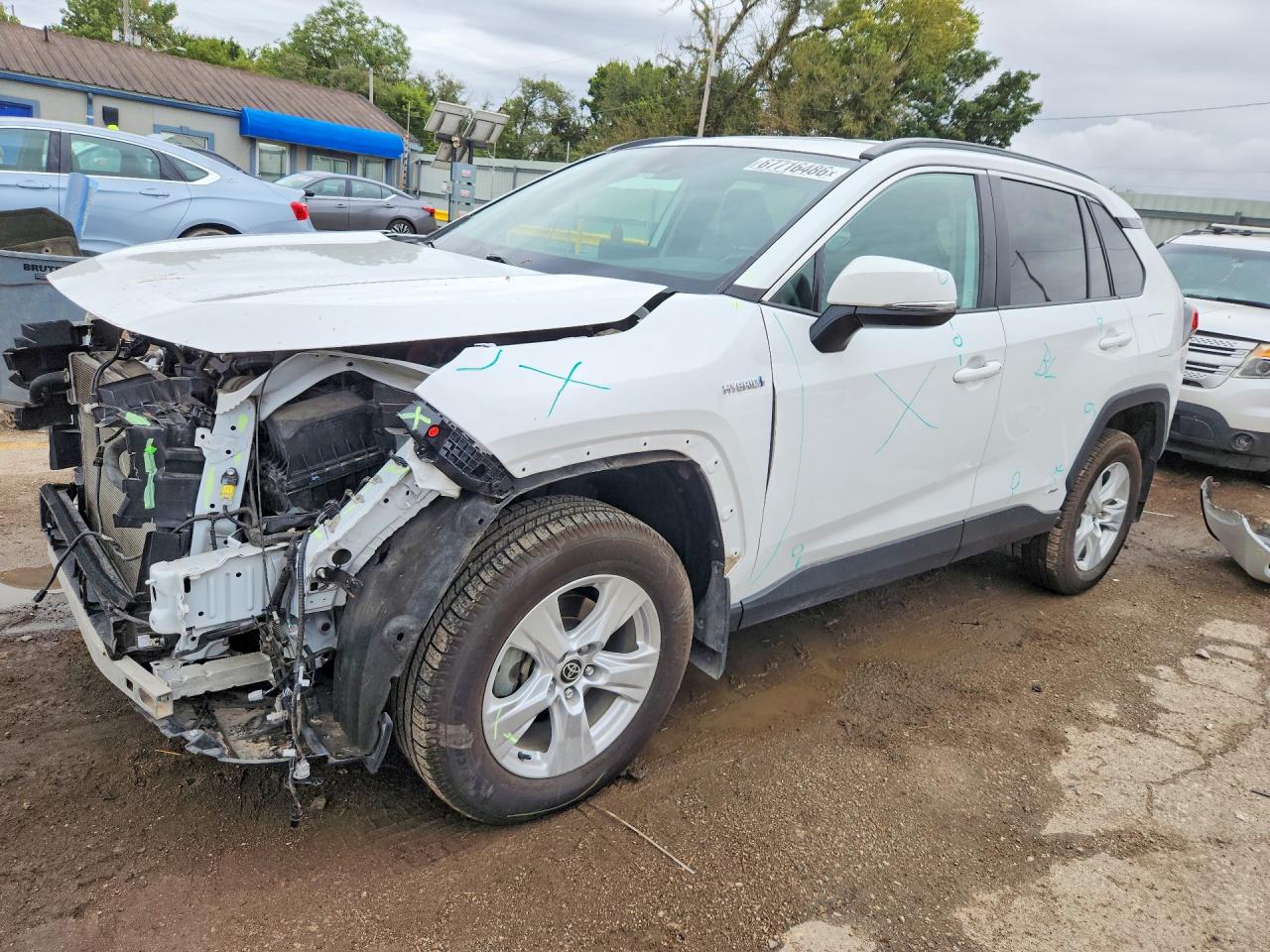 2021 TOYOTA RAV4 XLE | 2T3R6RFV1MW011443 | UPCARS