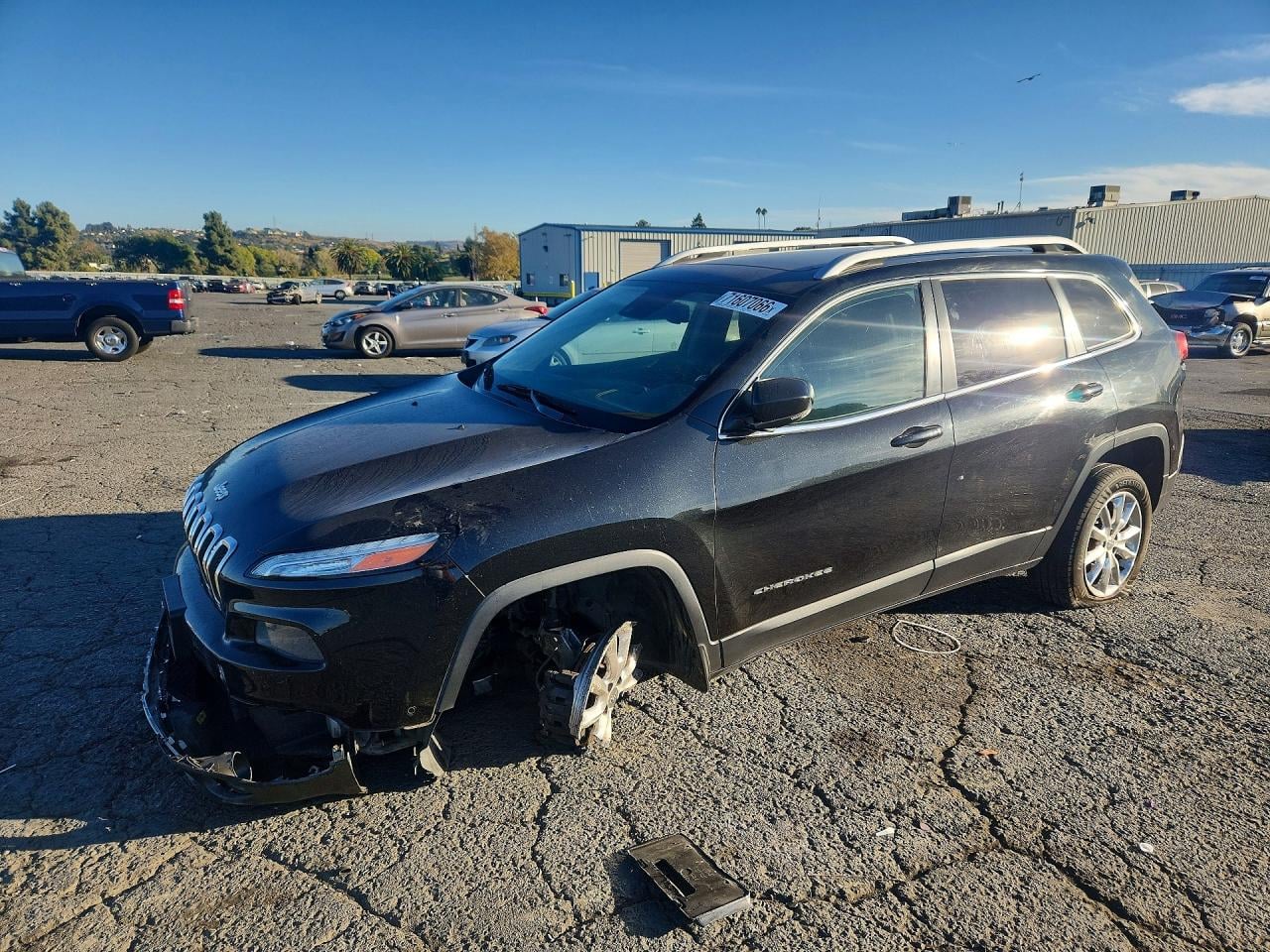 2014 JEEP CHEROKEE LIMITED | 1C4PJMDS5EW266083 | UPCARS