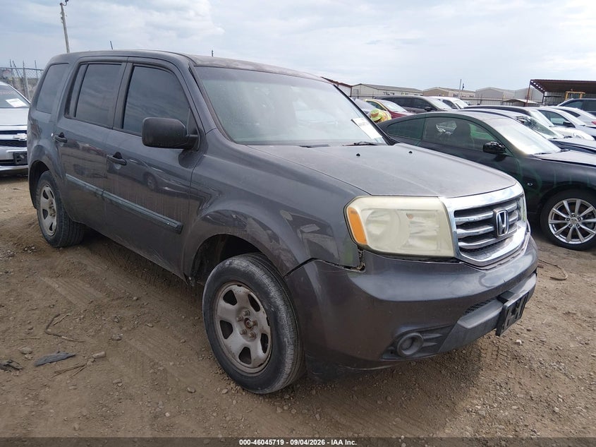 2014 HONDA PILOT LX | 5FNYF3H28EB023057 | UPCARS