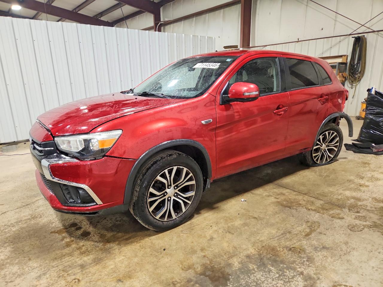 2018 MITSUBISHI OUTLANDER ES | JA4AP3AU8JU024912 | UPCARS