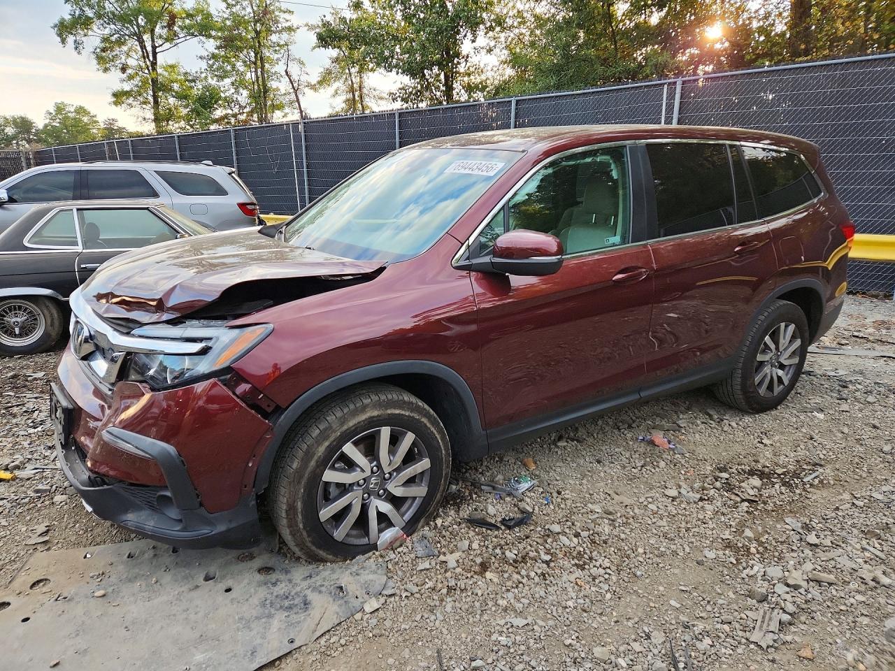 2020 HONDA PILOT EXL | 5FNYF6H57LB019638 | UPCARS