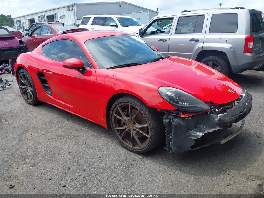 2018 PORSCHE 718 CAYMAN | WP0AA2A86JK260829 | UPCARS