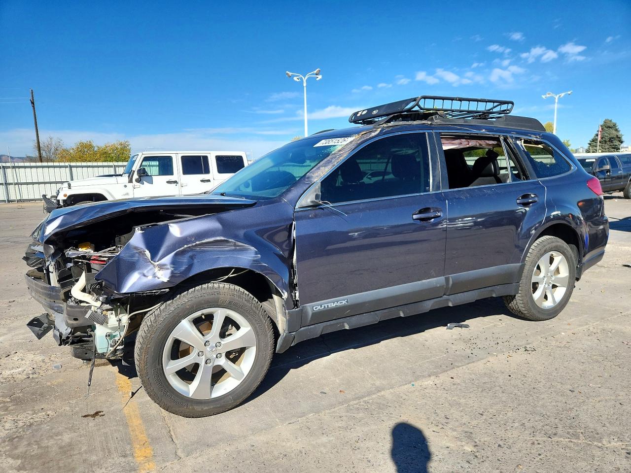 2014 SUBARU OUTBACK 2.5I LIMITED | 4S4BRCKC2E3235850 | UPCARS