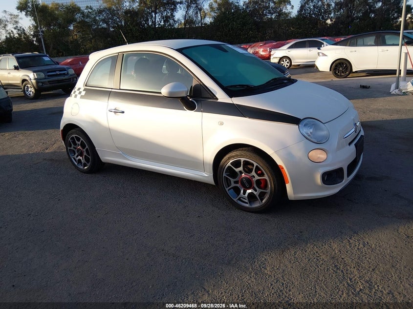 2012 FIAT 500 SPORT | 3C3CFFBR2CT114314 | UPCARS