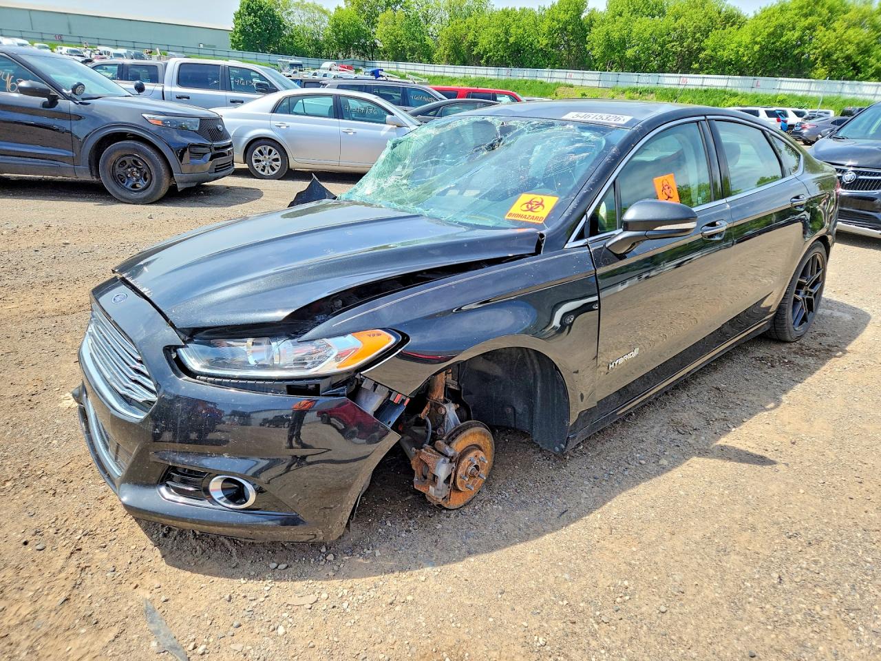 2014 FORD FUSION TITANIUM HEV | 3FA6P0RU2ER128166 | UPCARS