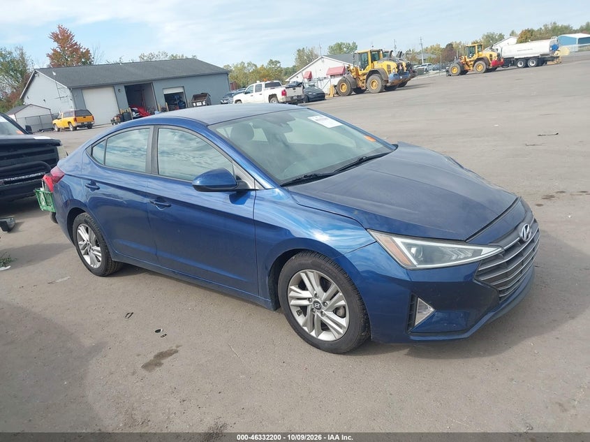 2019 HYUNDAI ELANTRA SEL | 5NPD84LF6KH404525 | UPCARS