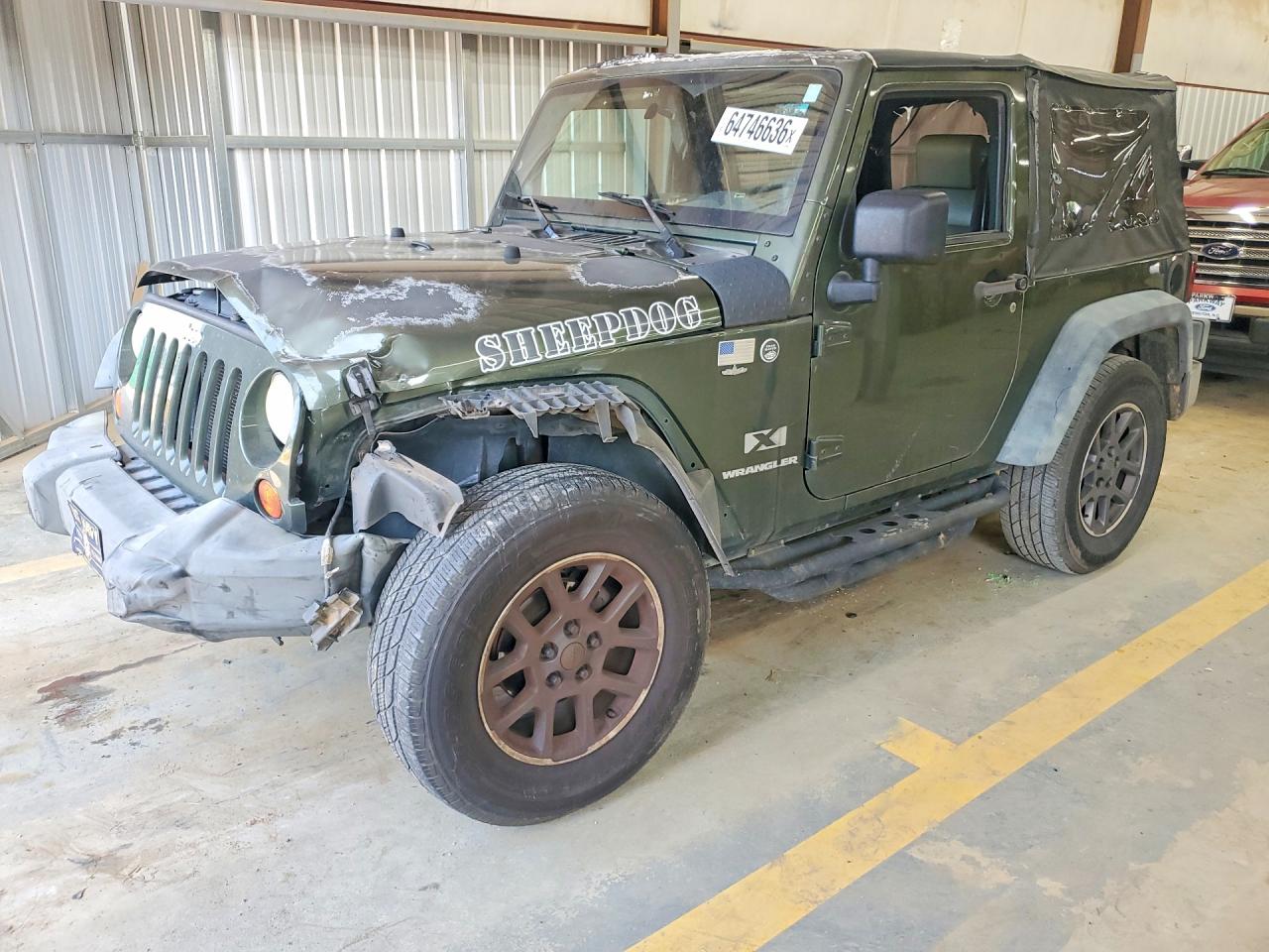 2009 JEEP WRANGLER X | 1J4FA24149L753252 | UPCARS