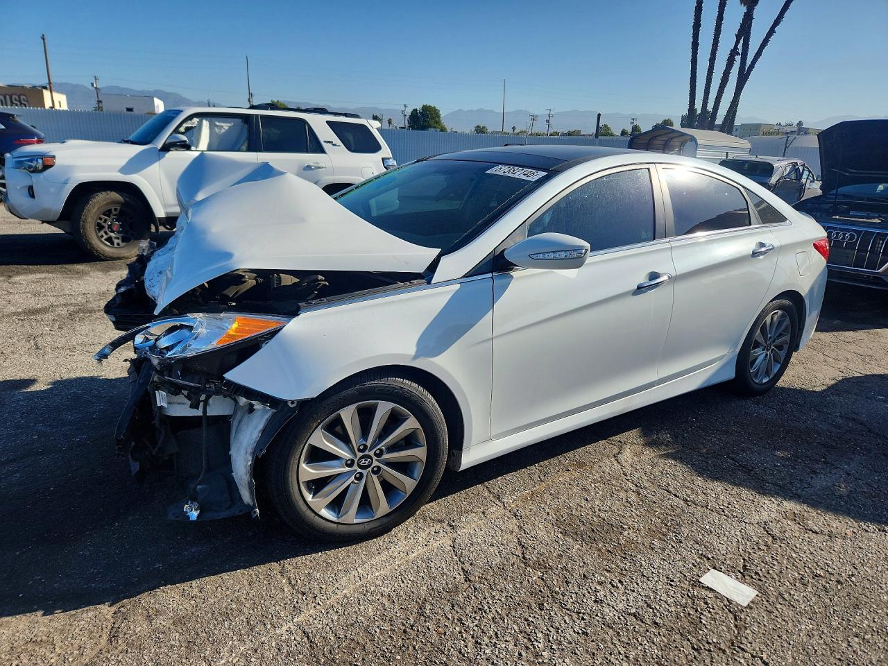2014 HYUNDAI SONATA LIMITED | 5NPEC4AC9EH927635 | UPCARS