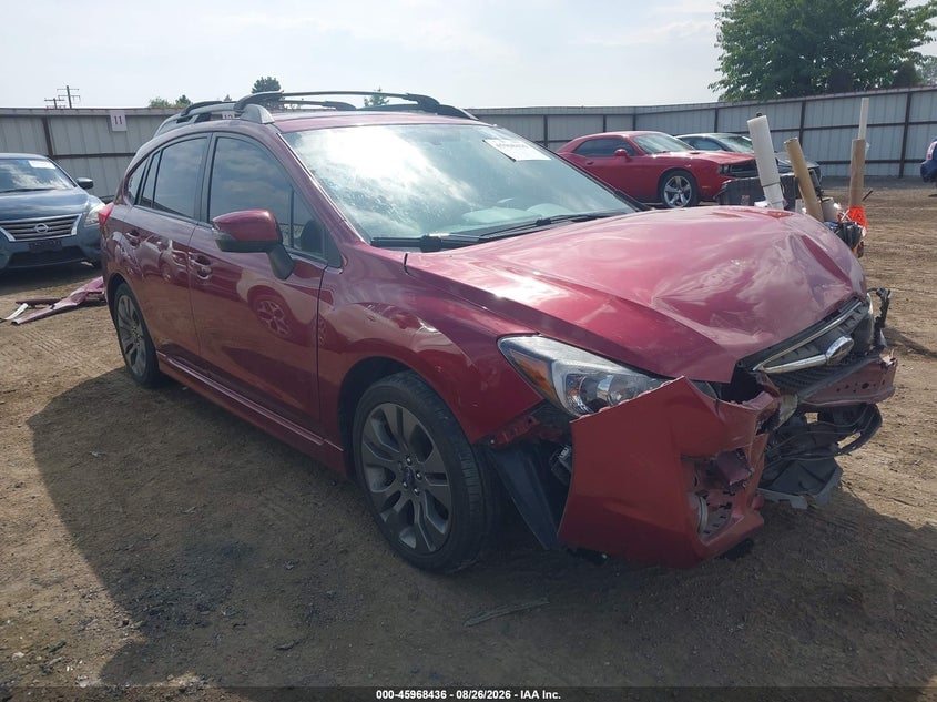 2016 SUBARU IMPREZA WAGON 2.0I SPORT LIMITED | JF1GPAU63G8316069 | UPCARS