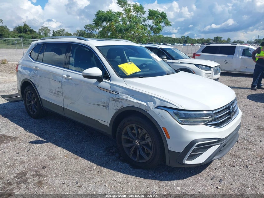 2022 VOLKSWAGEN TIGUAN 2.0T SE | 3VV3B7AX2NM008571 | UPCARS