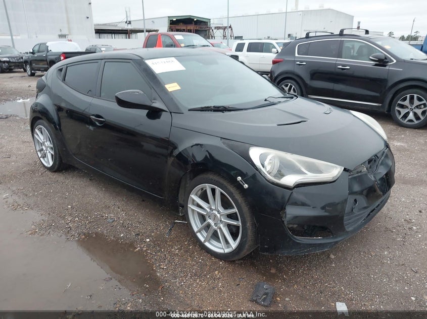 2013 HYUNDAI VELOSTER BASE W/BLACK | KMHTC6AD6DU145062 | UPCARS