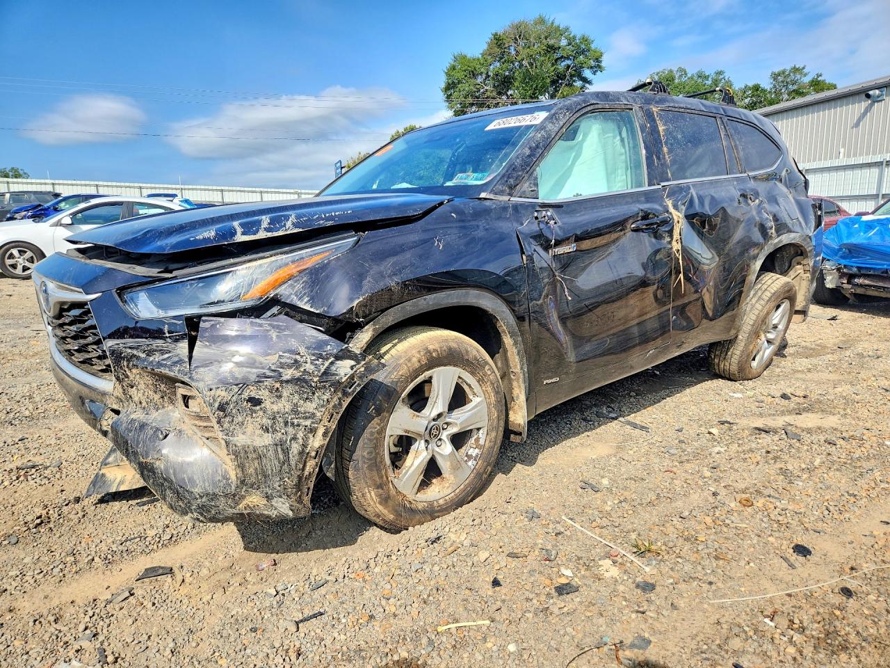 2021 TOYOTA HIGHLANDER HYBRID LE | 5TDBBRCH8MS025367 | UPCARS