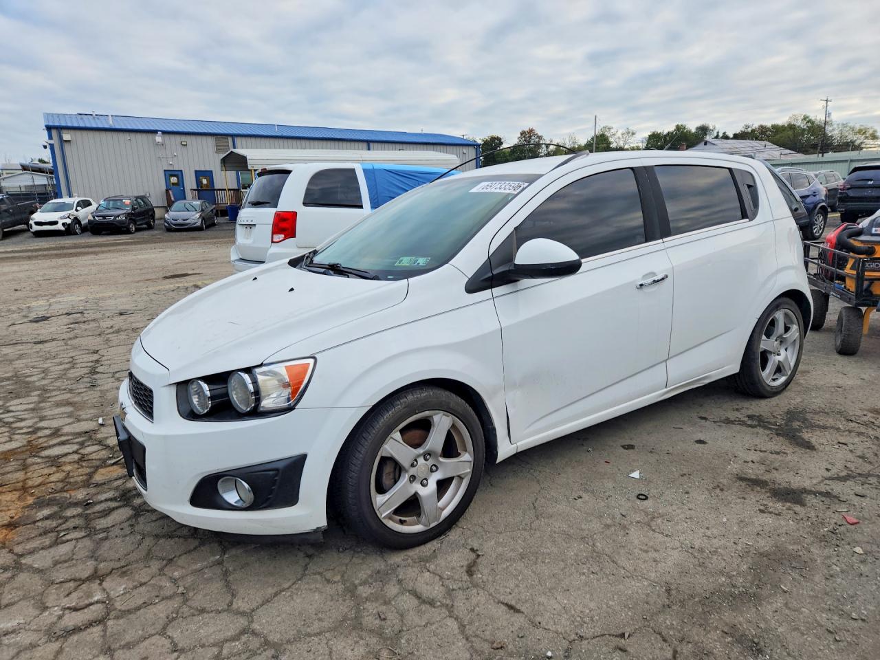 2014 CHEVROLET SONIC LTZ | 1G1JE6SG2E4141096 | UPCARS