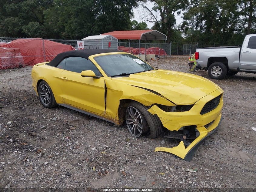 2016 FORD MUSTANG ECOBOOST PREMIUM | 1FATP8UH0G5222161 | UPCARS