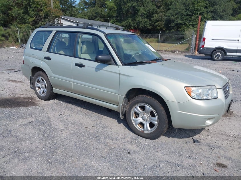 2007 SUBARU FORESTER 2.5X | JF1SG63667H725322 | UPCARS
