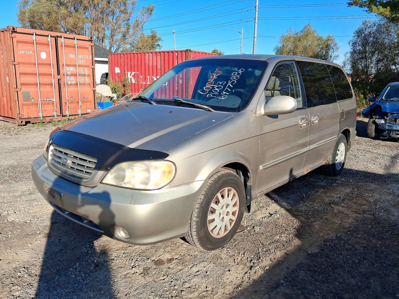 2003 KIA SEDONA EX | KNDUP131536447738 | UPCARS