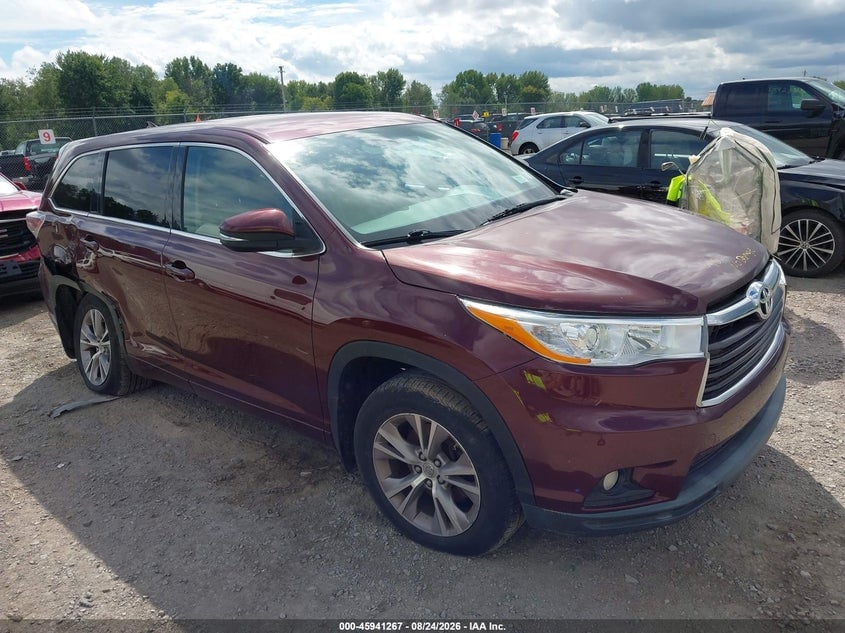 2014 TOYOTA HIGHLANDER LE PLUS V6 | 5TDBKRFHXES009488 | UPCARS