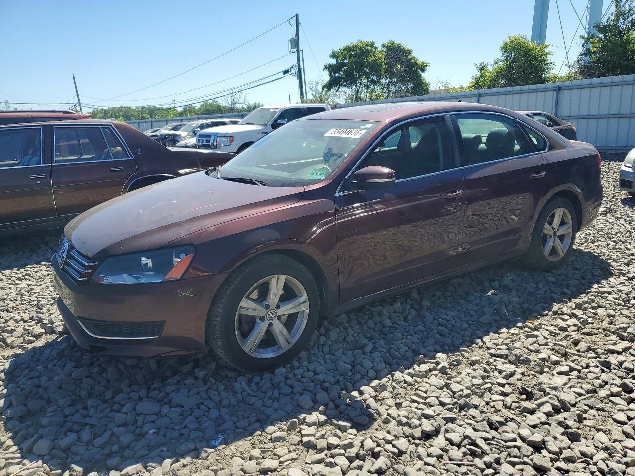 2013 VOLKSWAGEN PASSAT SE | 1VWBP7A34DC046468 | UPCARS