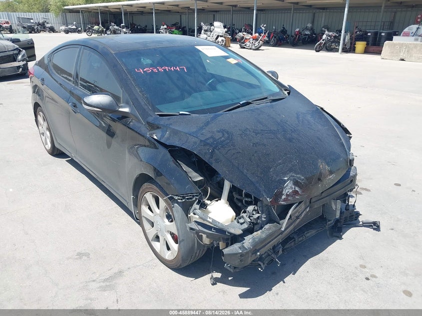 2013 HYUNDAI ELANTRA LIMITED | KMHDH4AE0DU927165 | UPCARS