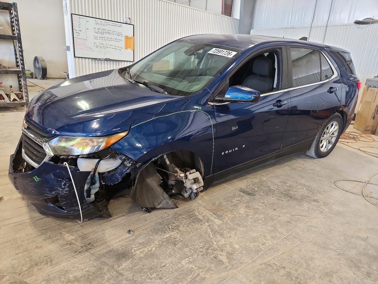 2021 CHEVROLET EQUINOX LT | 2GNAXUEV7M6122497 | UPCARS