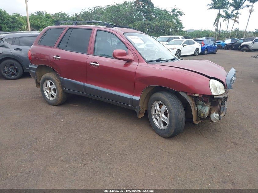2003 HYUNDAI SANTA FE GLS/LX | KM8SC73EX3U484879 | UPCARS