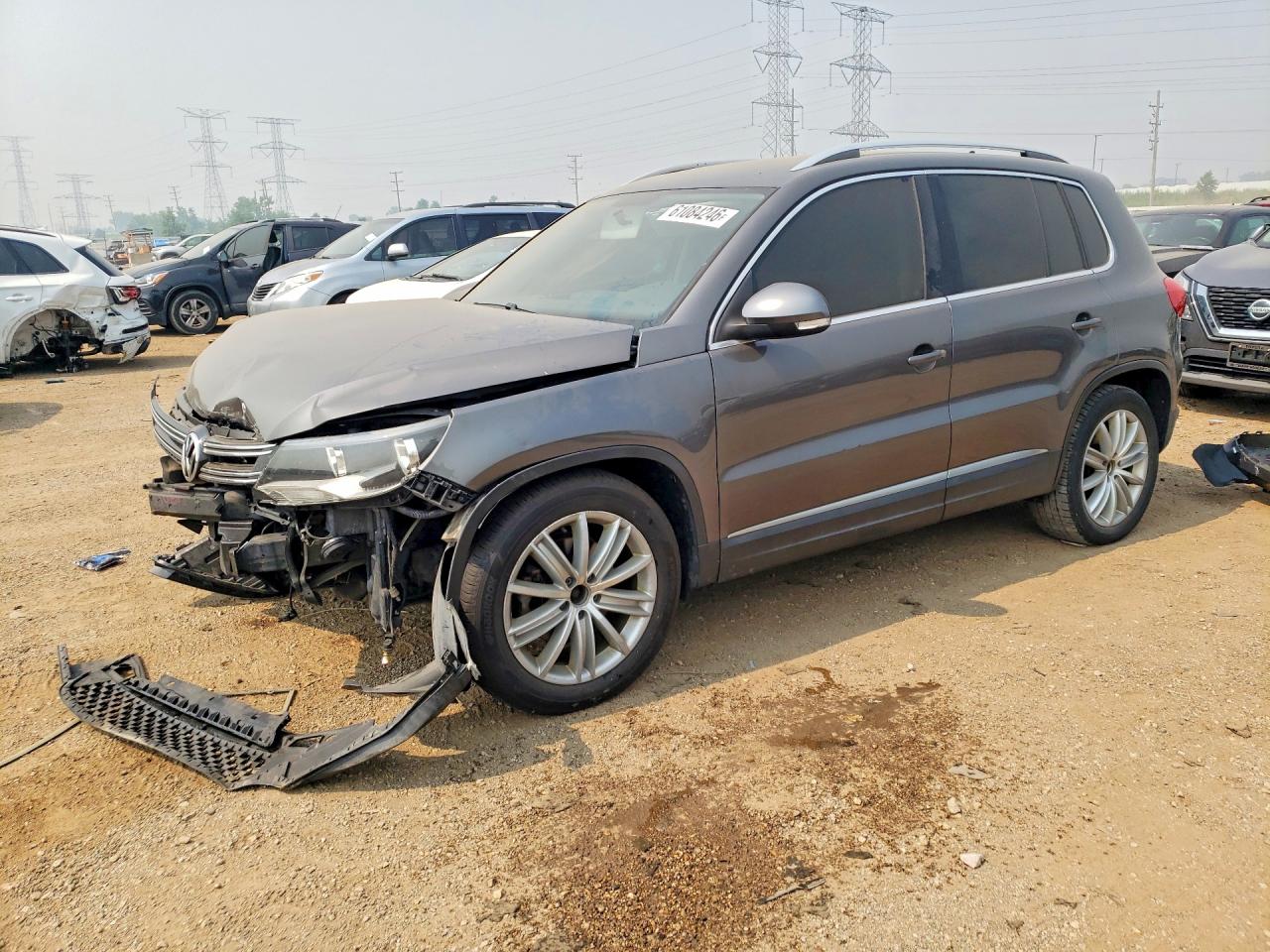 2013 VOLKSWAGEN TIGUAN S | WVGBV7AX1DW013952 | UPCARS