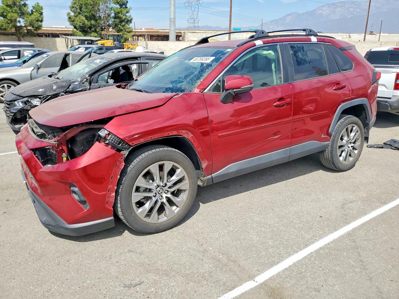 2022 TOYOTA RAV4 XLE PREMIUM | 2T3A1RFV4NW328646 | UPCARS