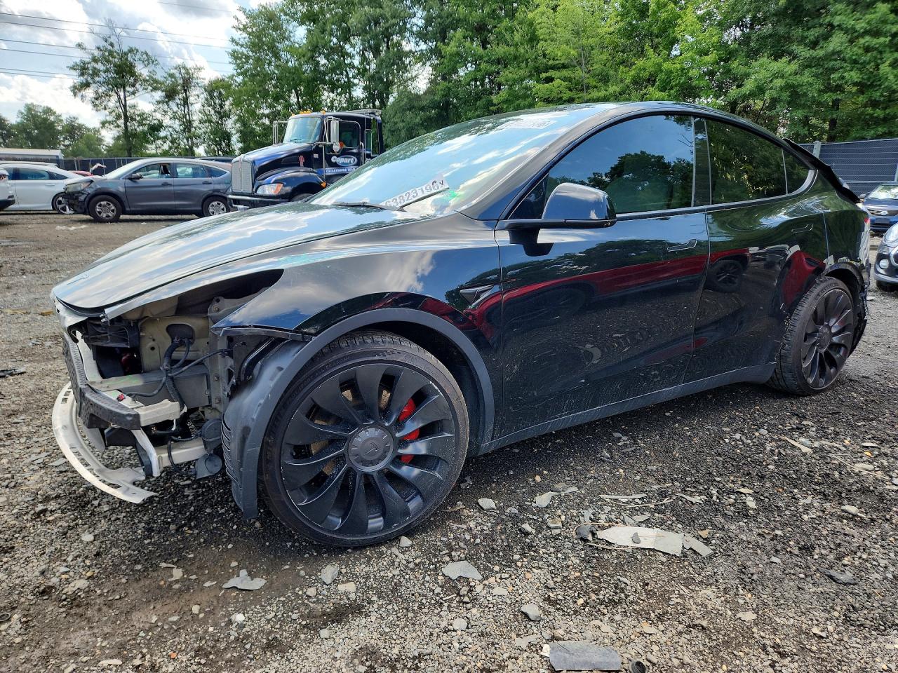 2022 TESLA MODEL Y | 7SAYGDEF2NF546653 | UPCARS