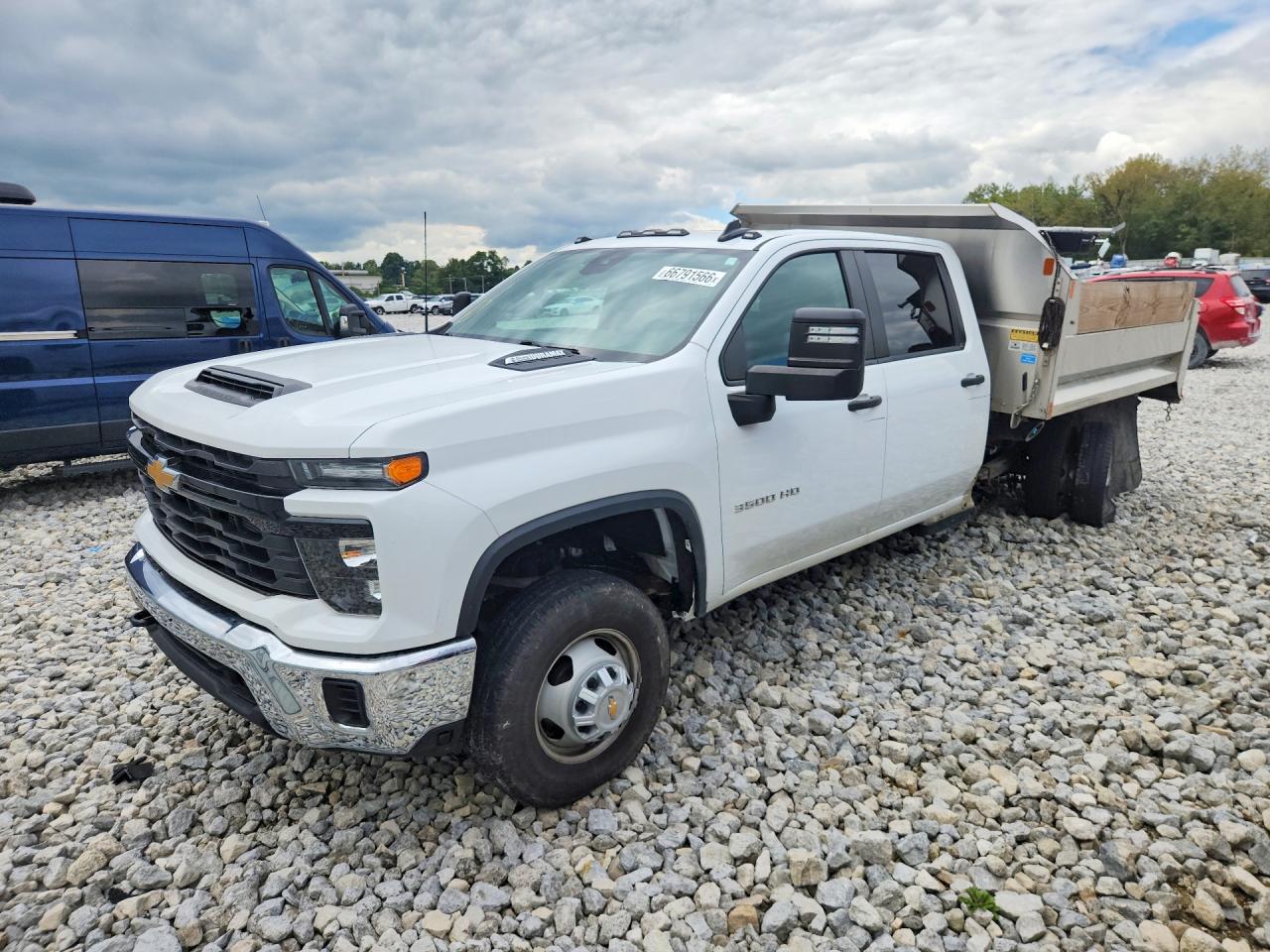 2024 CHEVROLET SILVERADO DUMP TRUCK | 1GB4YSEY9RF202323 | UPCARS