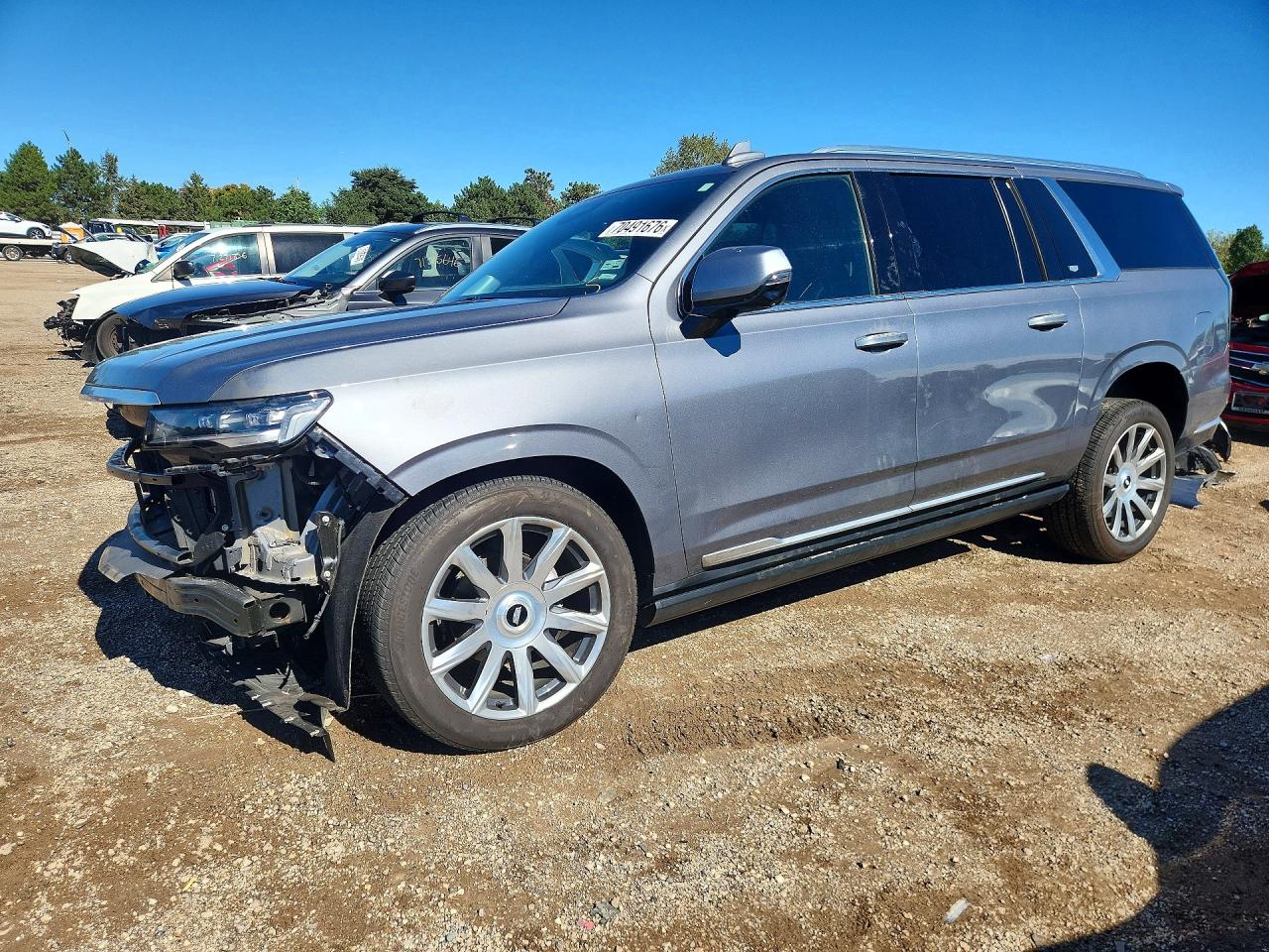 2022 CADILLAC ESCALAD ESV PREMIUM LUXURY PLATINUM | 1GYS4MKL7NR178397 | UPCARS