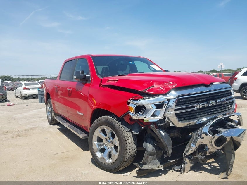 2019 RAM 1500 BIG HORN/LONE STAR  4X2 5'7 BOX | 1C6RREFT4KN745584 | UPCARS
